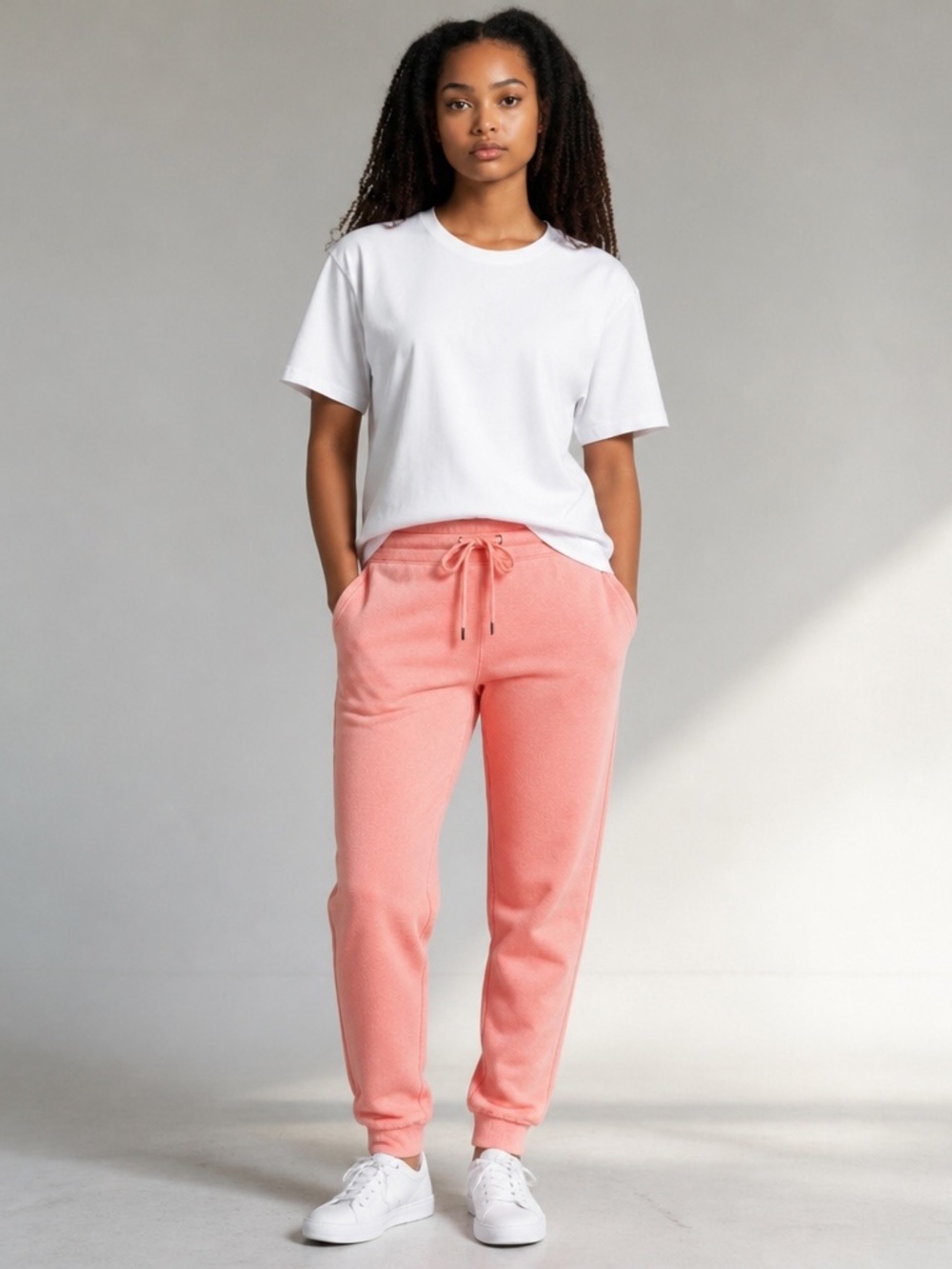 Ideology Mushy-Knit comfy Joggers Spring Tulip